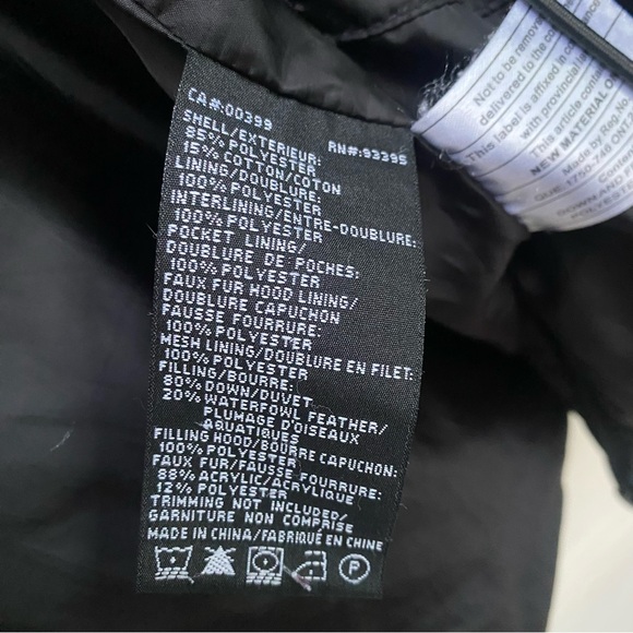 Arctic Expedition Mid Length 33” Down Parka Coat Navy XS no hood - Picture 14 of 16